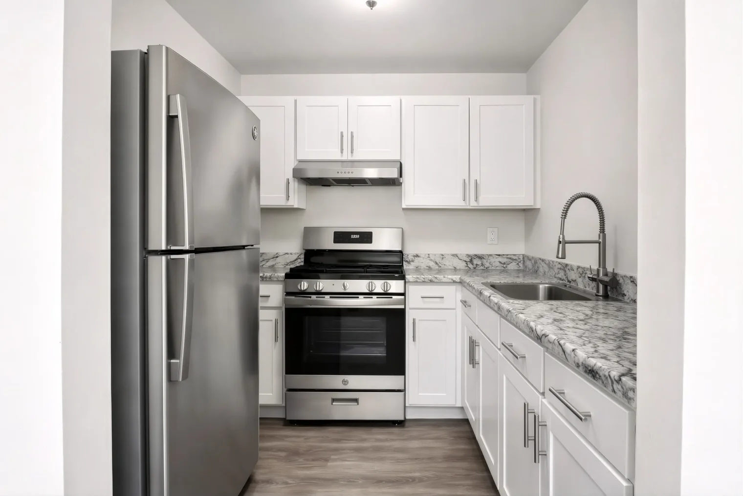 Village on Riverwalk kitchen