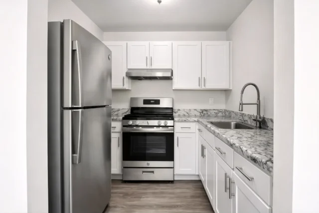 Village on Riverwalk kitchen
